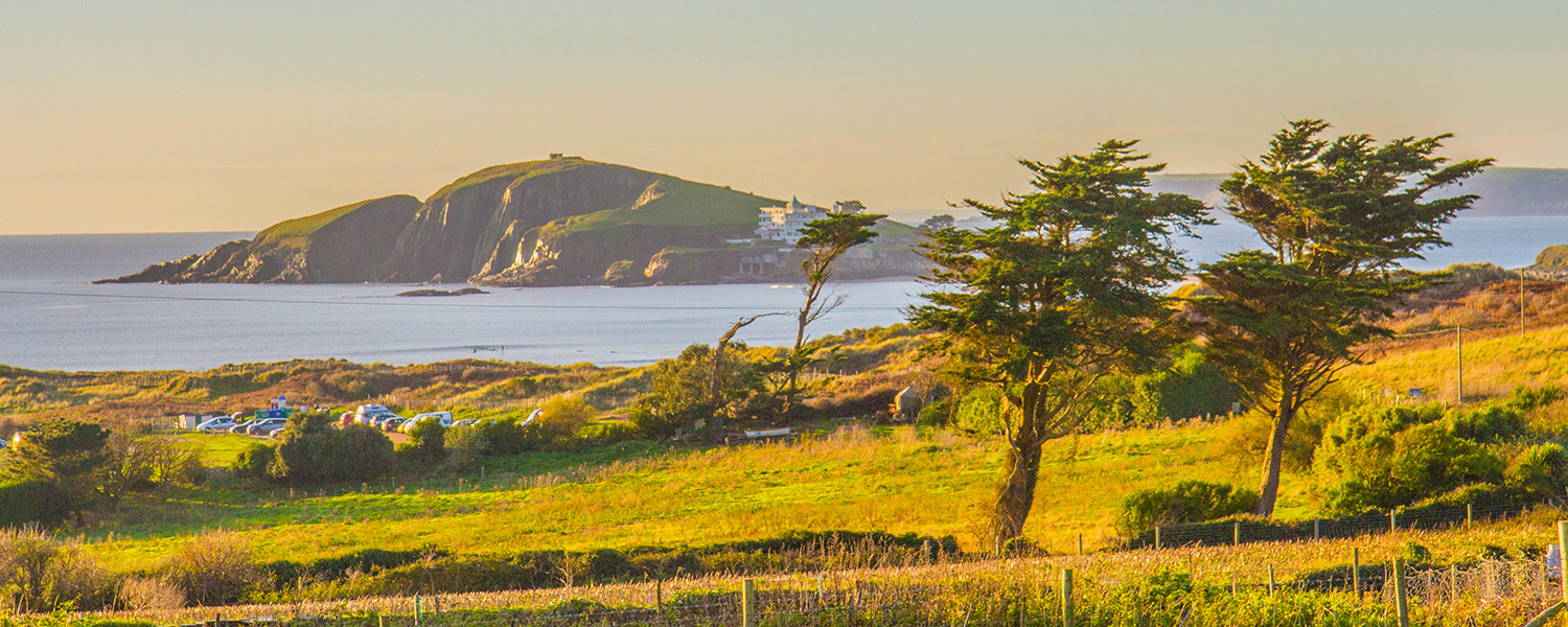 View of Burgh Island from Sloopside